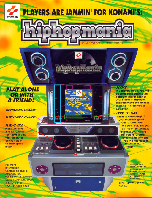hiphopmania complete MIX (ver UA-B) Game Cover